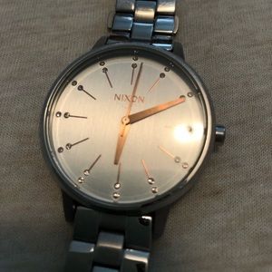 Silver Nixon watch